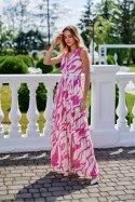 Sukienka Model Lorena SUK0479 60D Multicolor - Roco Fashion Roco Fashion Sukienka Model Lorena SUK0479 60D Multicolor - Roco Fashion Roco Fashion