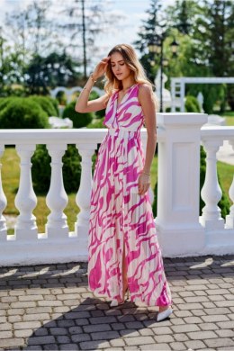 Sukienka Model Lorena SUK0479 60D Multicolor - Roco Fashion Roco Fashion