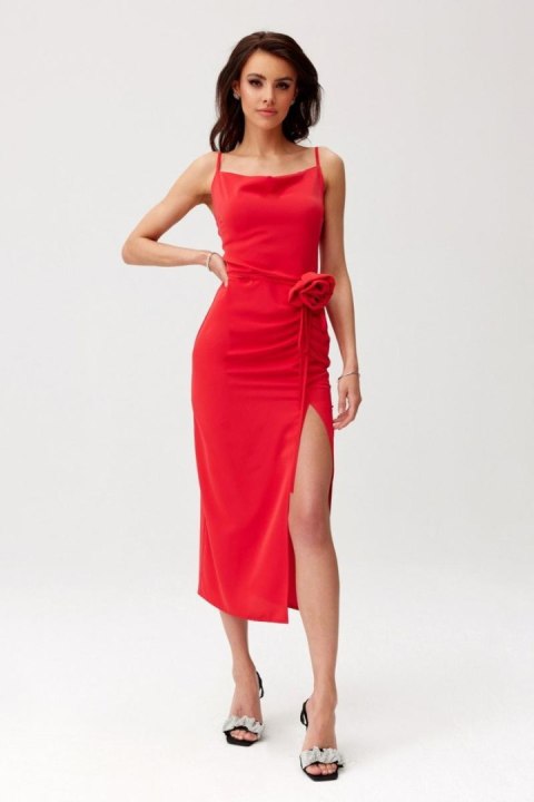 Sukienka Model Maribel CZE SUK0480 Red - Roco Fashion Roco Fashion Sukienka Model Maribel CZE SUK0480 Red - Roco Fashion Roco Fashion