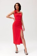 Sukienka Model Maribel CZE SUK0480 Red - Roco Fashion Roco Fashion Sukienka Model Maribel CZE SUK0480 Red - Roco Fashion Roco Fashion