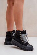 Trapery Model Alcyhen 24BT26-7929 Black - Step in style Step in style Trapery Model Alcyhen 24BT26-7929 Black - Step in style Step in style