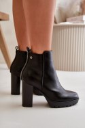 Botki Model Bioria UK157 Black - Step in style Step in style Botki Model Bioria UK157 Black - Step in style Step in style