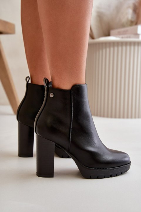 Botki Model Bioria UK157 Black - Step in style Step in style Botki Model Bioria UK157 Black - Step in style Step in style