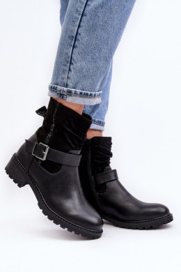 Botki Model Cillolis M667 Black - Step in style Step in style