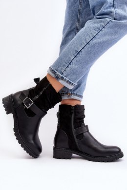 Botki Model Cillolis M667 Black - Step in style Step in style