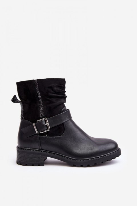 Botki Model Cillolis M667 Black - Step in style Step in style Botki Model Cillolis M667 Black - Step in style Step in style
