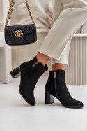 Botki Model Erillia JC103 Black - Step in style Step in style Botki Model Erillia JC103 Black - Step in style Step in style