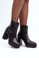 Botki Model Laura Messi 2690/100 Black - Step in style Step in style Botki Model Laura Messi 2690/100 Black - Step in style Step in style