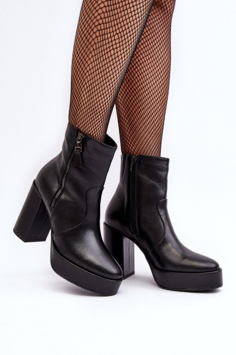 Botki Model Laura Messi 2690/100 Black - Step in style Step in style Botki Model Laura Messi 2690/100 Black - Step in style Step in style