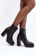 Botki Model Laura Messi 2690/100 Black - Step in style Step in style Botki Model Laura Messi 2690/100 Black - Step in style Step in style