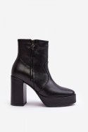 Botki Model Laura Messi 2690/100 Black - Step in style Step in style Botki Model Laura Messi 2690/100 Black - Step in style Step in style