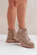 Botki Model Nariri 9568A-2 Dark Beige - Step in style Step in style Botki Model Nariri 9568A-2 Dark Beige - Step in style Step in style