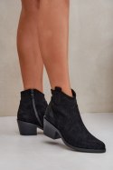 Botki Model S.Barski HY51-061 Black - Step in style Step in style