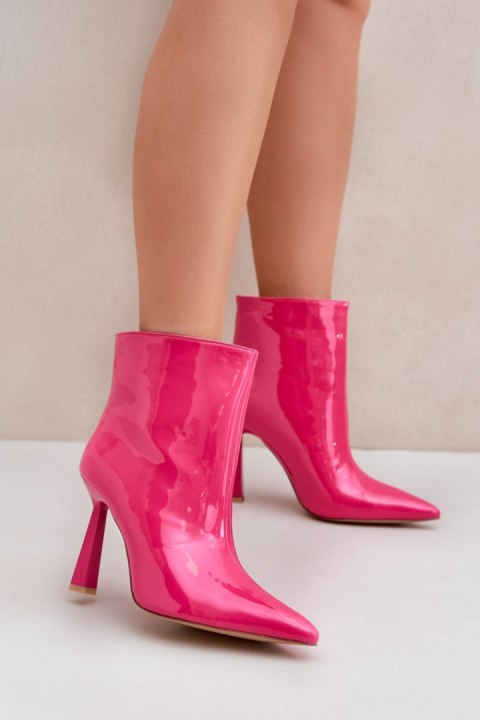 Botki Model Seliri C-288 Fuksja - Step in style Step in style Botki Model Seliri C-288 Fuksja - Step in style Step in style
