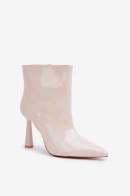 Botki Model Seliri C-288 Light Beige - Step in style Step in style