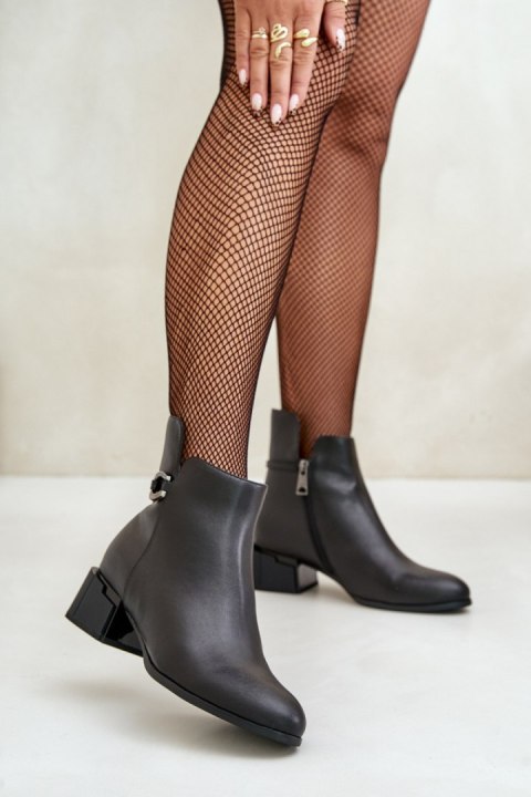 Botki Model Vinceza 66724 Black - Step in style Step in style Botki Model Vinceza 66724 Black - Step in style Step in style