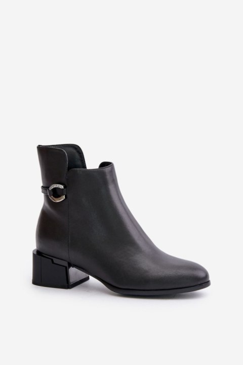 Botki Model Vinceza 66724 Black - Step in style Step in style Botki Model Vinceza 66724 Black - Step in style Step in style