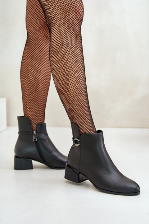Botki Model Vinceza 66724 Black - Step in style Step in style Botki Model Vinceza 66724 Black - Step in style Step in style