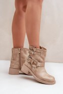 Botki Model Zazoo 3644 Beige - Step in style Step in style Botki Model Zazoo 3644 Beige - Step in style Step in style