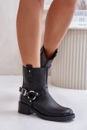 Botki Model Zazoo 60480 Black - Step in style Step in style Botki Model Zazoo 60480 Black - Step in style Step in style
