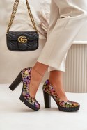 Czółenka Model Maciejka 02629-39 Multicolor - Step in style Step in style Czółenka Model Maciejka 02629-39 Multicolor - Step in style Step in style