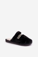 Kapcie Model Kalelia YL-307 Black - Step in style Step in style Kapcie Model Kalelia YL-307 Black - Step in style Step in style