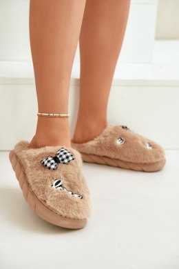 Kapcie Model Linnorelia FA-193 Brown - Step in style Step in style