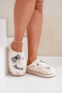 Kapcie Model Linnorelia FA-193 Light Beige - Step in style Step in style Kapcie Model Linnorelia FA-193 Light Beige - Step in style Step in style