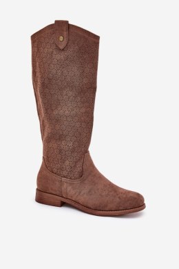 Kozaki Model S.Barski HY51-062 Brown - Step in style Step in style