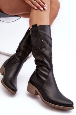 Kozaki Model Sierra 4043 Black - Step in style Step in style