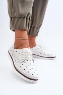 Półbuty Model S.Barski LR182 White - Step in style Step in style Półbuty Model S.Barski LR182 White - Step in style Step in style