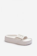 Sandał Klapki Model Big Star NN274A661 White - Step in style Step in style Sandał Klapki Model Big Star NN274A661 White - Step in style Step in style
