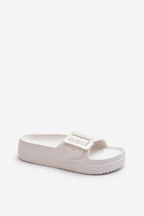 Sandał Klapki Model Big Star NN274A661 White - Step in style Step in style Sandał Klapki Model Big Star NN274A661 White - Step in style Step in style
