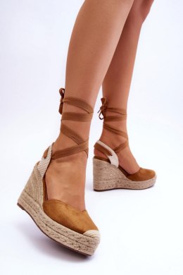 Sandały Model Lendy QQ-116 Camel - Step in style Step in style