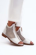 Sandały Model Zazoo 977/L White - Step in style Step in style Sandały Model Zazoo 977/L White - Step in style Step in style
