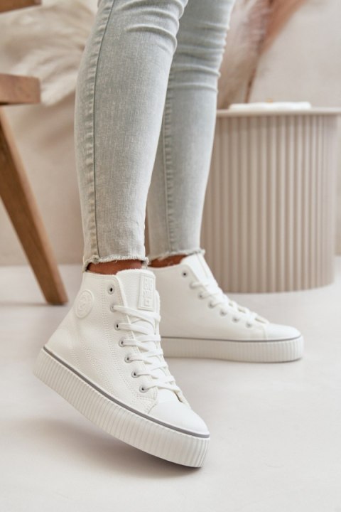 Trampki Model Big Star OO274788 White - Step in style Step in style Trampki Model Big Star OO274788 White - Step in style Step in style