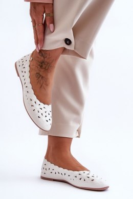 Baleriny Model Visionary 22BL26-4870 White - Step in style Step in style