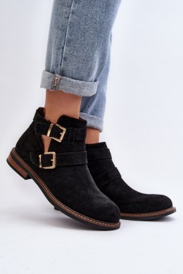 Botki Model Melviana A2901 Black - Step in style Step in style