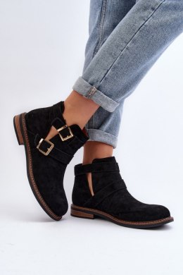 Botki Model Melviana A2901 Black - Step in style Step in style