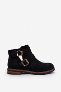 Botki Model Melviana A2901 Black - Step in style Step in style