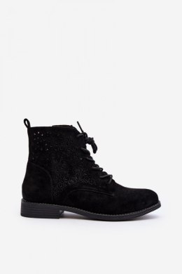 Botki Model S.Barski HY66-136 Black - Step in style Step in style