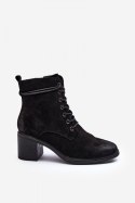 Botki Model Serellia 260052B-SU Black - Step in style Step in style Botki Model Serellia 260052B-SU Black - Step in style Step in style