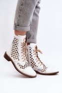 Botki Model Zazoo 2695/003 White - Step in style Step in style Botki Model Zazoo 2695/003 White - Step in style Step in style
