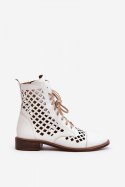 Botki Model Zazoo 2695/003 White - Step in style Step in style Botki Model Zazoo 2695/003 White - Step in style Step in style