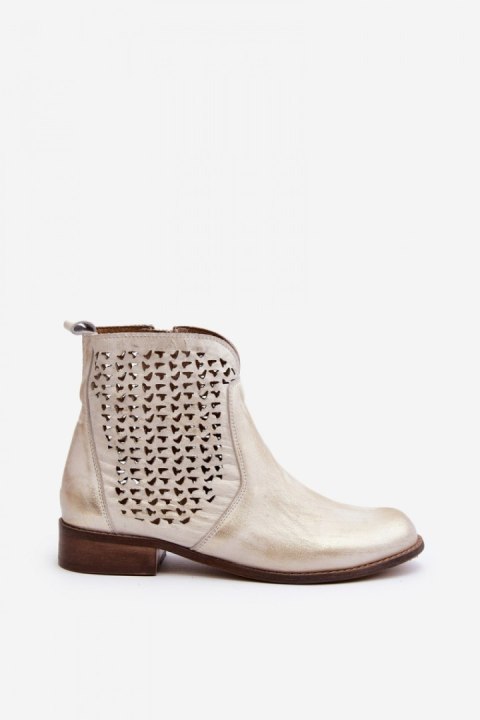 Botki Model Zazoo 2791/004 Gold - Step in style Step in style Botki Model Zazoo 2791/004 Gold - Step in style Step in style