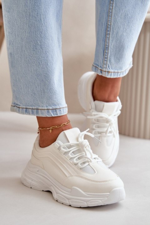 Buty Sportowe Model Lerila 9113 White - Step in style Step in style Buty Sportowe Model Lerila 9113 White - Step in style Step in style
