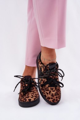 Buty Sportowe Model Zelevelis C2051-10 Brown Panterka - Step in style Step in style