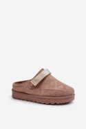 Kapcie Model Azida YY-12 Brown - Step in style Step in style Kapcie Model Azida YY-12 Brown - Step in style Step in style