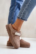 Kapcie Model Azida YY-12 Brown - Step in style Step in style Kapcie Model Azida YY-12 Brown - Step in style Step in style