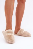 Kapcie Model Kalelia YL-307 Beige - Step in style Step in style Kapcie Model Kalelia YL-307 Beige - Step in style Step in style